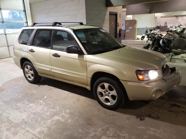 JF1SG65624H758097 - 2004 SUBARU FORESTER 2.5XS BEIGE photo 4