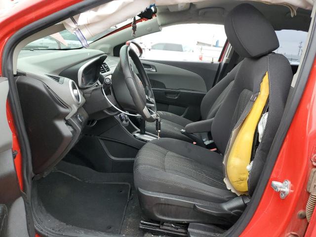 1G1JD5SB0K4130045 - 2019 CHEVROLET SONIC LT RED photo 7