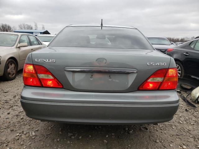 JTHBN30F620068062 - 2002 LEXUS LS 430 TEAL photo 6