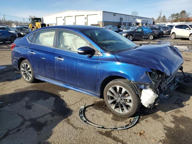 3N1AB7AP3KY274209 - 2019 NISSAN SENTRA S BLUE photo 4