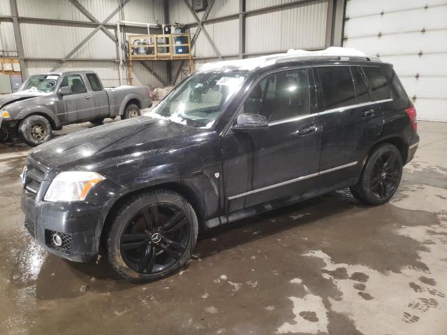 WDCGG8HB2BF628439 - 2011 MERCEDES-BENZ GLK 350 4MATIC BLACK photo 1