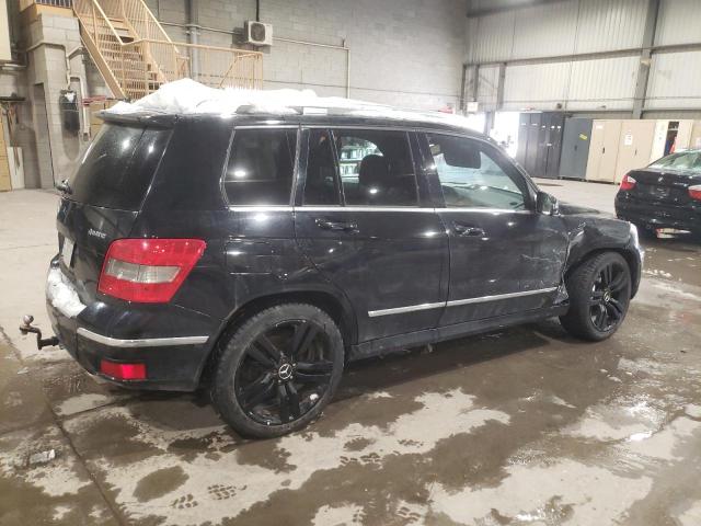 WDCGG8HB2BF628439 - 2011 MERCEDES-BENZ GLK 350 4MATIC BLACK photo 3