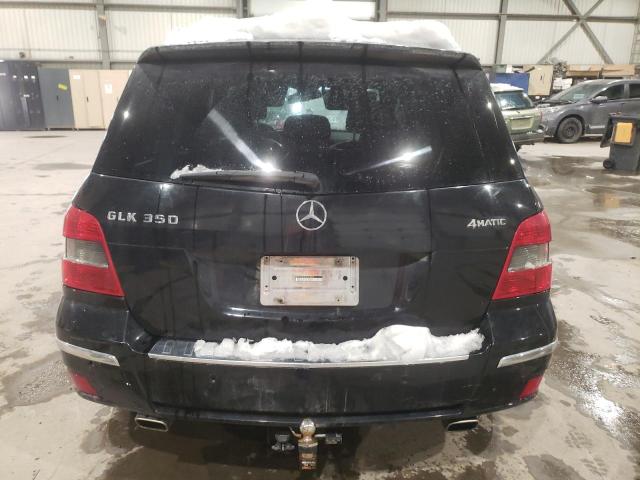 WDCGG8HB2BF628439 - 2011 MERCEDES-BENZ GLK 350 4MATIC BLACK photo 6