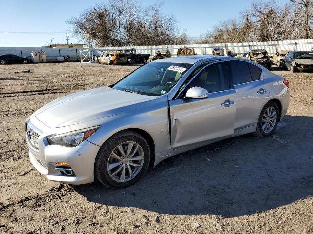 JN1BV7AR4FM411633 - 2015 INFINITI Q50 BASE SILVER photo 1