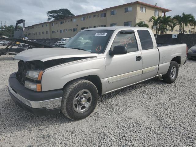 2GCEC19V741139554 - 2004 CHEVROLET SILVERADO C1500 SILVER photo 1