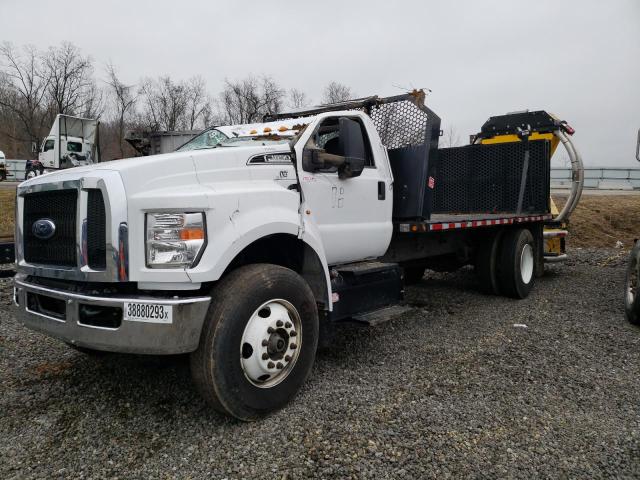 1FDNF6AY5KDF14610 - 2019 FORD F650 SUPER DUTY WHITE photo 1