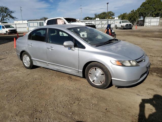 JHMFA36226S016780 - 2006 HONDA CIVIC HYBRID SILVER photo 4