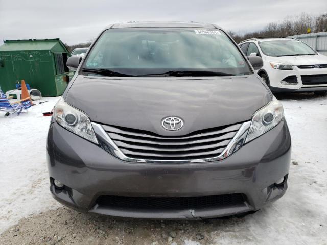 5TDYK3DC3FS585407 - 2015 TOYOTA SIENNA XLE GRAY photo 5