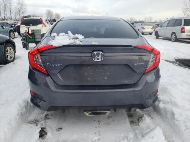 2HGFC2F84KH017264 - 2019 HONDA CIVIC SPORT 灰色 照片 6