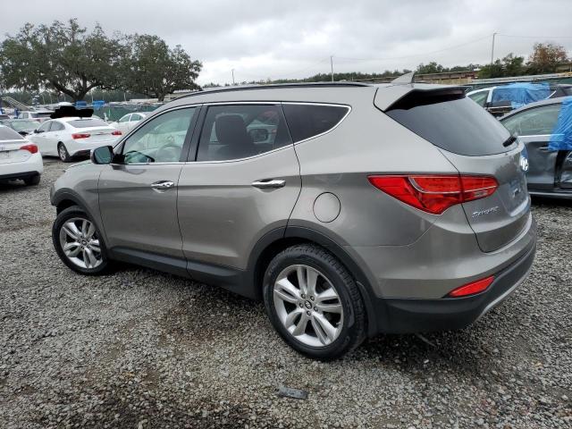 5XYZWDLA8EG141188 - 2014 HYUNDAI SANTA FE S GRAY photo 2