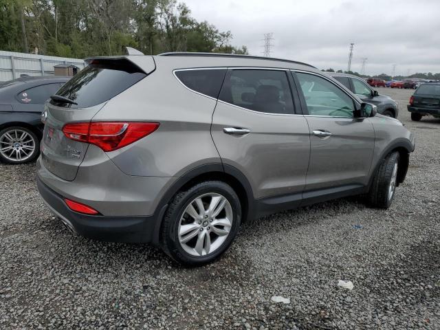 5XYZWDLA8EG141188 - 2014 HYUNDAI SANTA FE S GRAY photo 3