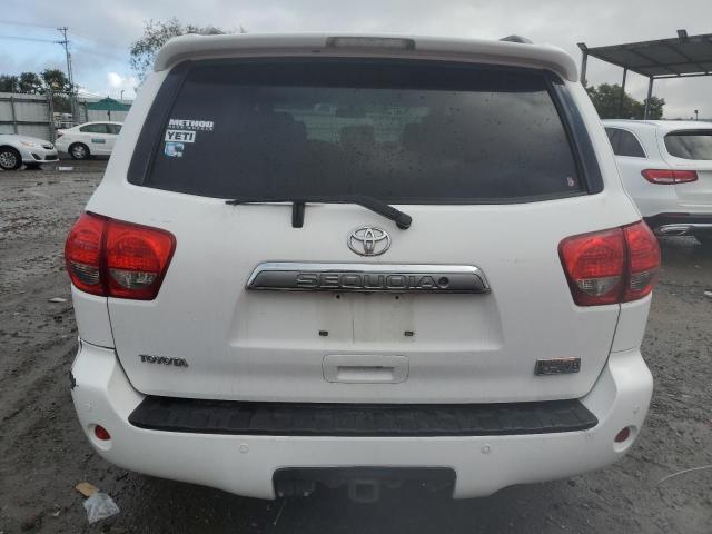 5TDBY68A08S015298 - 2008 TOYOTA SEQUOIA LIMITED WHITE photo 6