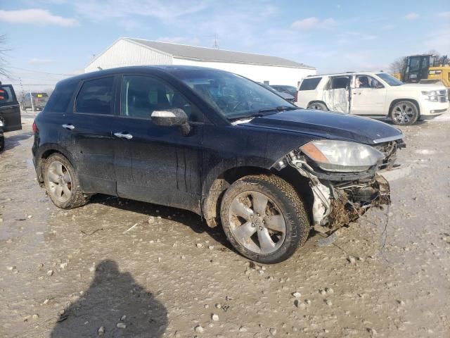 5J8TB18217A013509 - 2007 ACURA RDX BLACK photo 4