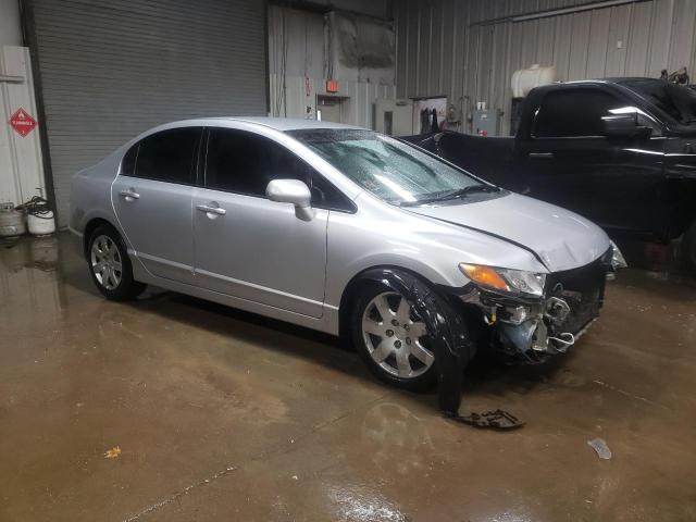 1HGFA16507L043148 - 2007 HONDA CIVIC LX SILVER photo 4