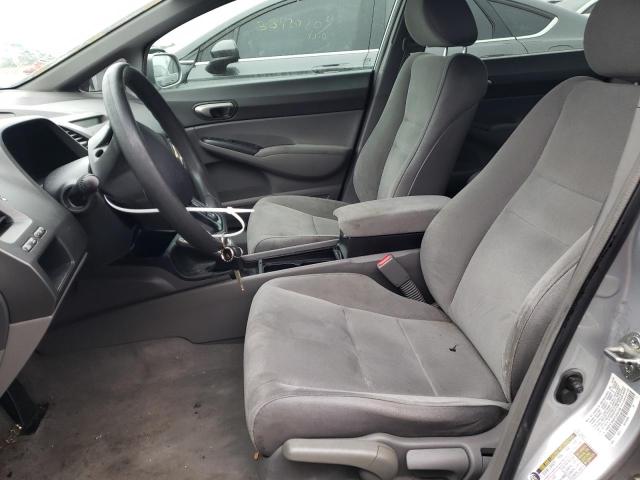 1HGFA16507L043148 - 2007 HONDA CIVIC LX SILVER photo 7