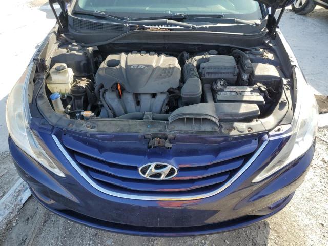 5NPEB4AC1DH528834 - 2013 HYUNDAI SONATA GLS BLUE photo 11