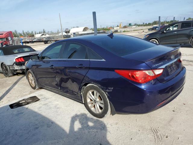 5NPEB4AC1DH528834 - 2013 HYUNDAI SONATA GLS BLUE photo 2