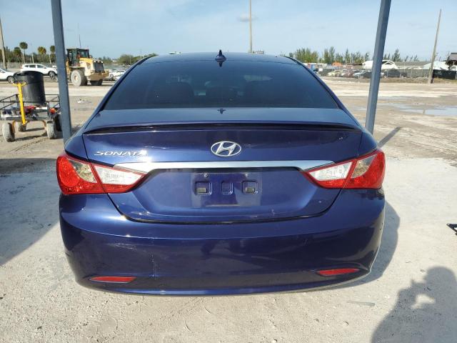 5NPEB4AC1DH528834 - 2013 HYUNDAI SONATA GLS BLUE photo 6