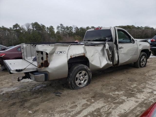 1GCEK14J17E537434 - 2007 CHEVROLET SILVERADO K1500 BEIGE photo 3