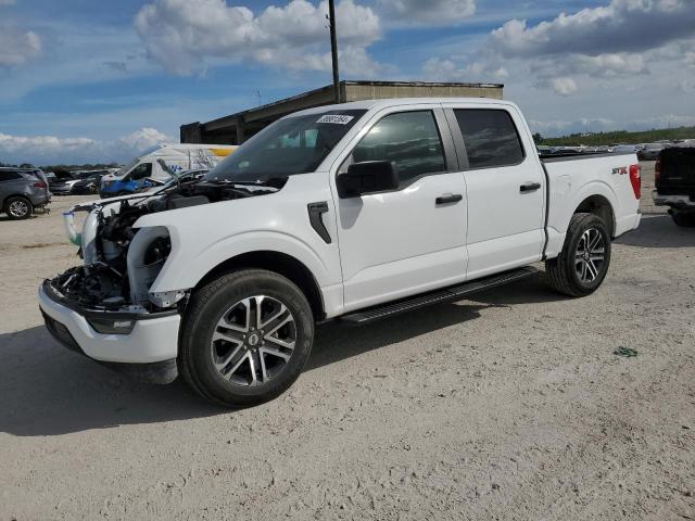 1FTEW1CP8PKD68072 - 2023 FORD F150 SUPERCREW WHITE photo 1
