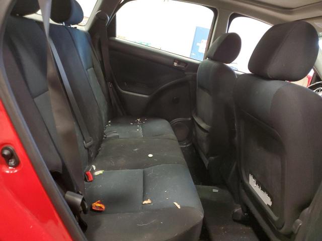 2T1KR32E37C665838 - 2007 TOYOTA COROLLA MA XR RED photo 10