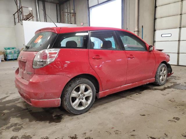 2T1KR32E37C665838 - 2007 TOYOTA COROLLA MA XR RED photo 3