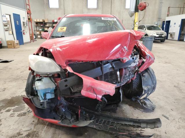 2T1KR32E37C665838 - 2007 TOYOTA COROLLA MA XR RED photo 5