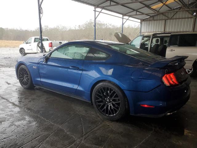 1FA6P8CF9J5164927 - 2018 FORD MUSTANG GT BLUE photo 2