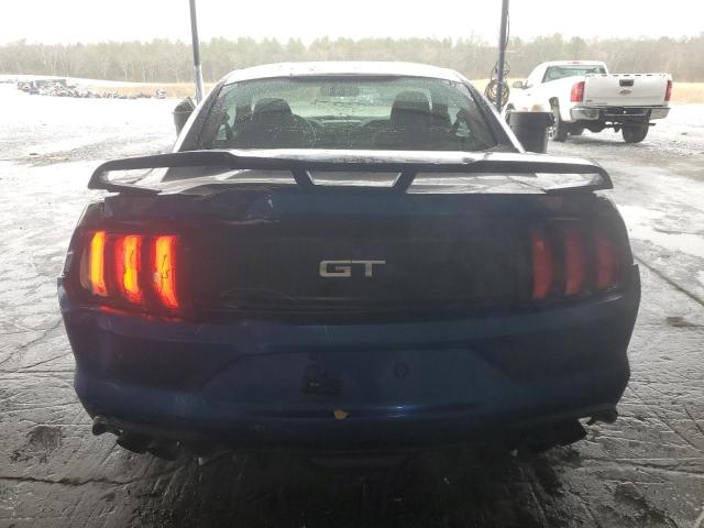 1FA6P8CF9J5164927 - 2018 FORD MUSTANG GT BLUE photo 6