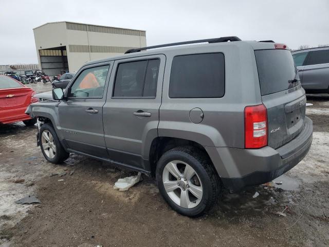 1C4NJRFB7ED500768 - 2014 JEEP PATRIOT LATITUDE GRAY photo 2