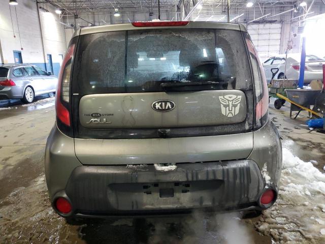 KNDJN2A29G7371449 - 2016 KIA SOUL GRAY photo 6