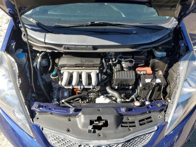 JHMGE8H3XBC020866 - 2011 HONDA FIT BLUE photo 11