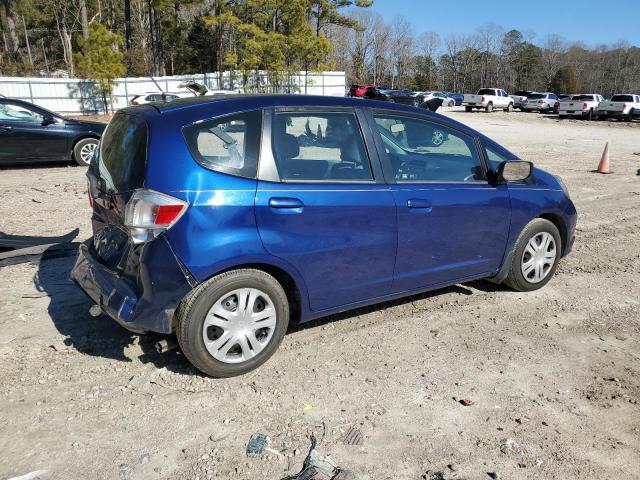 JHMGE8H3XBC020866 - 2011 HONDA FIT BLUE photo 3