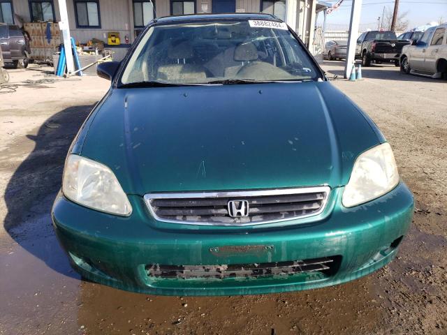 JHMEJ6674YS004061 - 2000 HONDA CIVIC LX GREEN photo 5