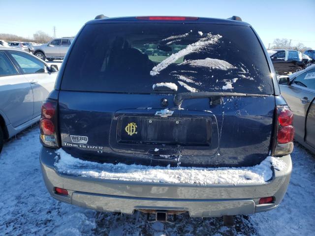 1GNDS33S892104724 - 2009 CHEVROLET TRAILBLAZE LT BLUE photo 6