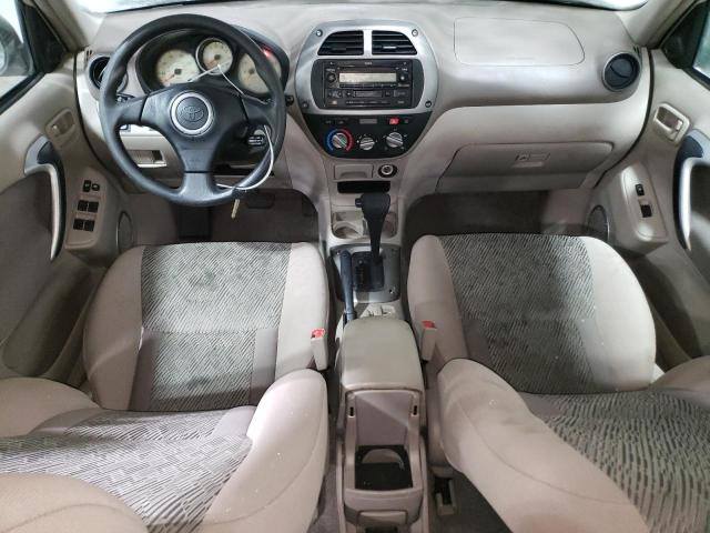 JTEGH20V130100400 - 2003 TOYOTA RAV4 BEIGE photo 8