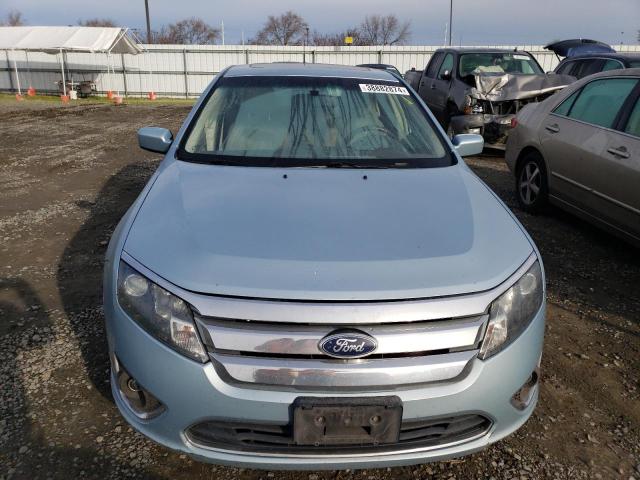 3FADP0L35AR324877 - 2010 FORD FUSION HYBRID BLUE photo 5