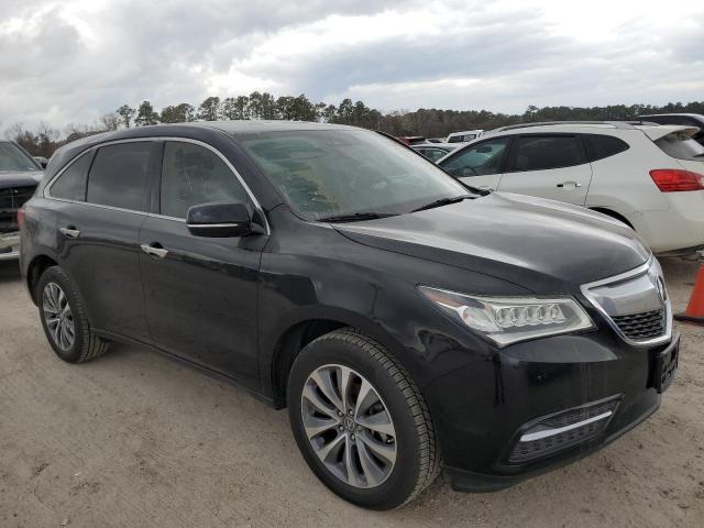 5FRYD3H40GB011641 - 2016 ACURA MDX TECHNOLOGY BLACK photo 4