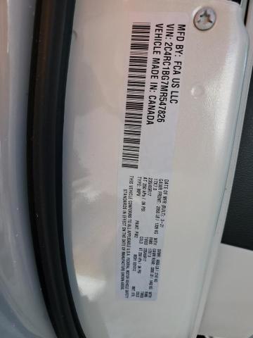 2C4RC1BG7MR547826 - 2021 CHRYSLER PACIFICA TOURING L TAN photo 13