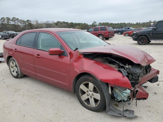 3FAHP07Z58R119148 - 2008 FORD FUSION SE RED photo 4