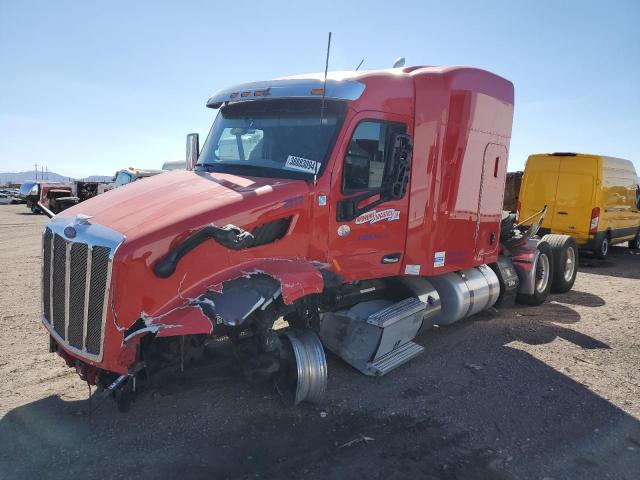 1XPBDP9X5MD633046 - 2021 PETERBILT 579 RED photo 2