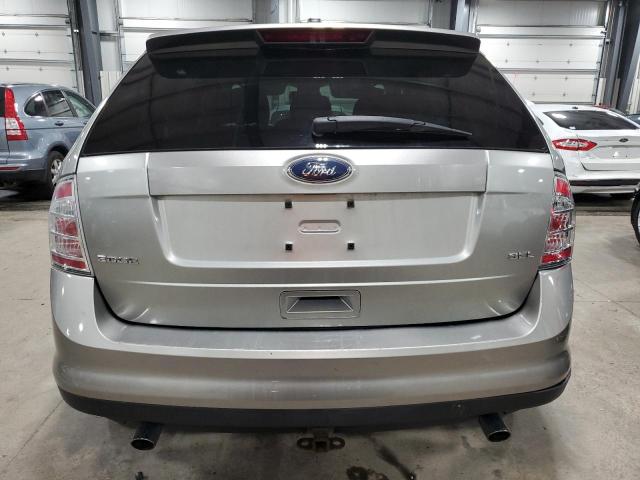 2FMDK38C48BB50193 - 2008 FORD EDGE SEL SILVER photo 6