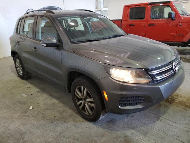 WVGAV7AX9FW557632 - 2015 VOLKSWAGEN TIGUAN S GRAY photo 4