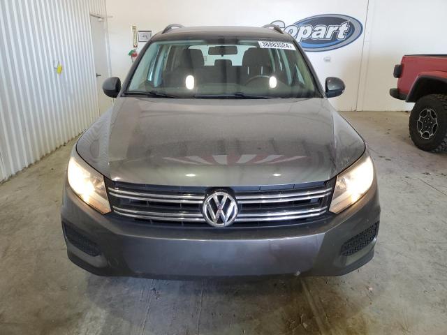 WVGAV7AX9FW557632 - 2015 VOLKSWAGEN TIGUAN S GRAY photo 5