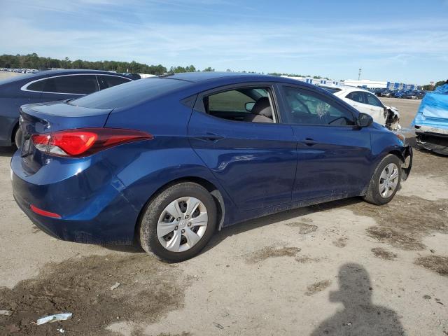 5NPDH4AE7GH777090 - 2016 HYUNDAI ELANTRA SE BLUE photo 3