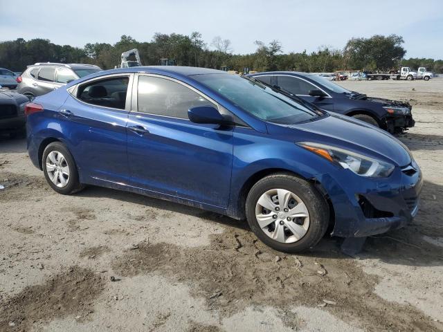 5NPDH4AE7GH777090 - 2016 HYUNDAI ELANTRA SE BLUE photo 4