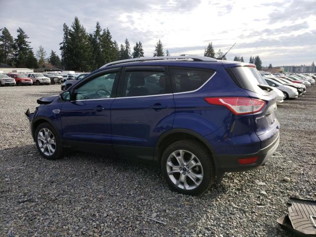 1FMCU9J94EUA94074 - 2014 FORD ESCAPE TITANIUM BLUE photo 2