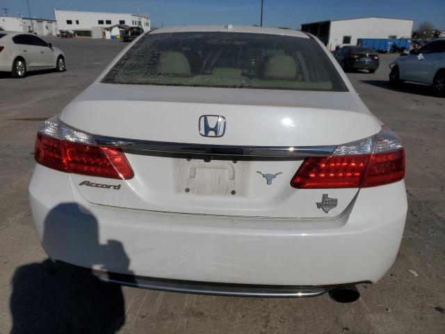 1HGCR2F86EA097641 - 2014 HONDA ACCORD EXL WHITE photo 6