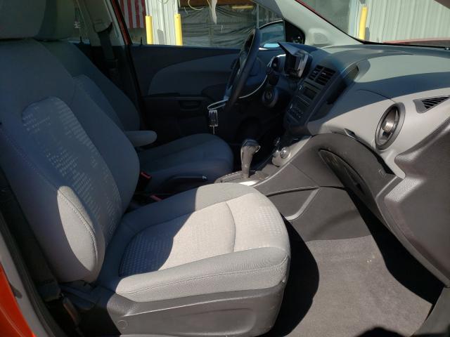 1G1JA6SH5C4131440 - 2012 CHEVROLET SONIC LS 橙色 照片 5
