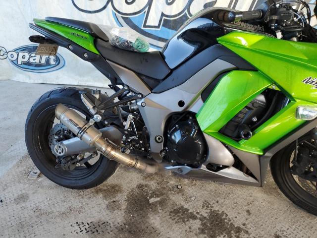 JKAZXCH15DA006985 - 2013 KAWASAKI ZX1000 H GREEN photo 7